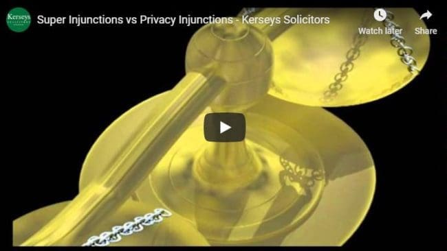 Super Injunctions vs Privacy Injunctions
