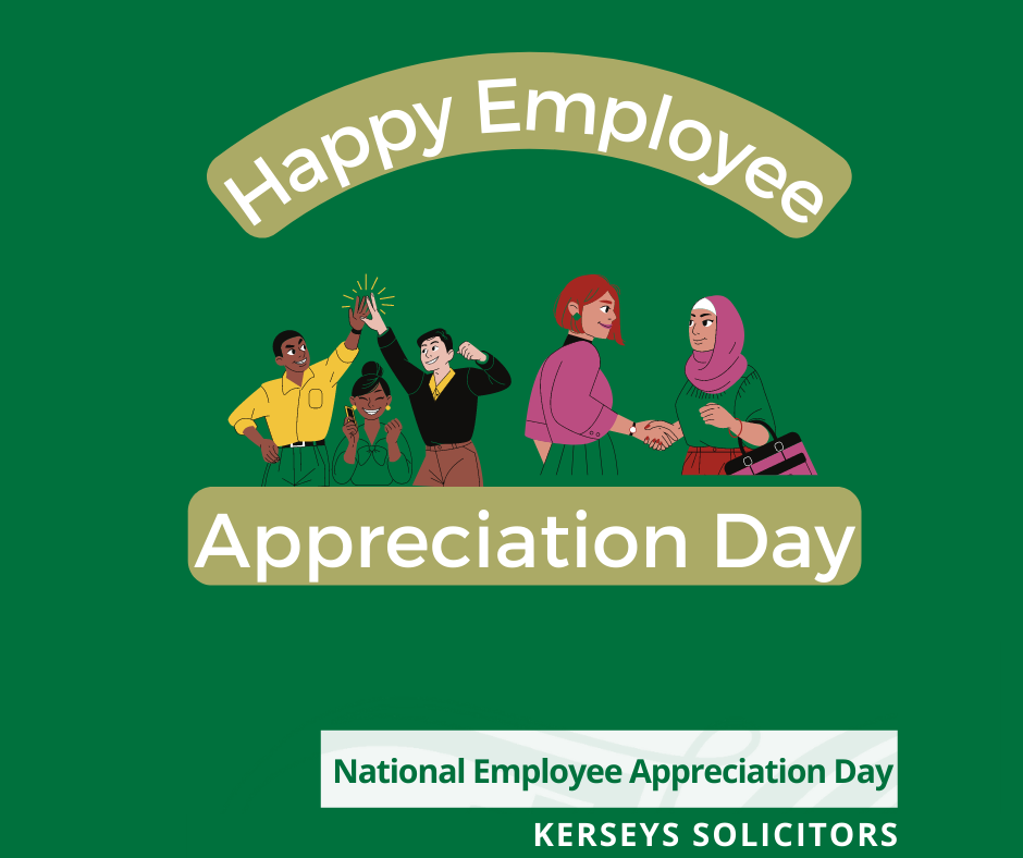 National Employee Appreciation Day Kerseys Solicitors