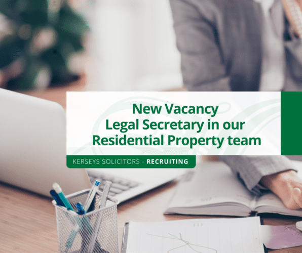 Legal Secretary Vacancy