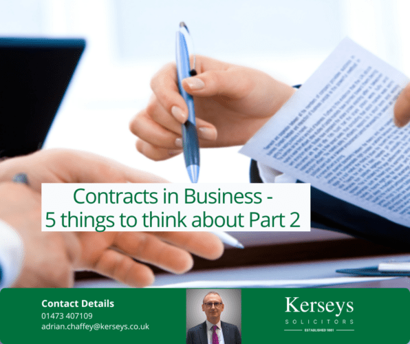 Contracts in Business Part 2