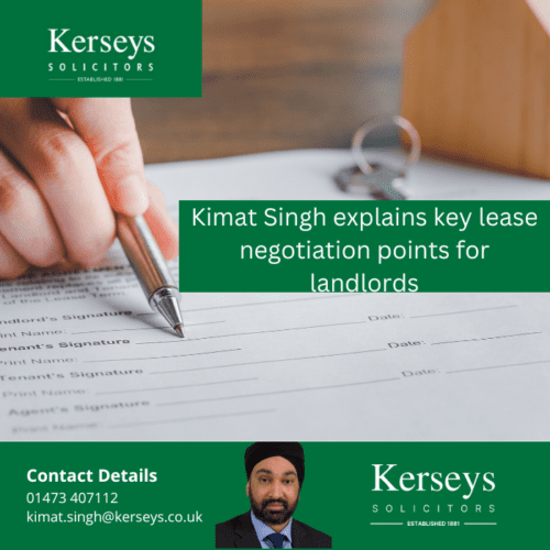 Key lease negotiation points for landlords