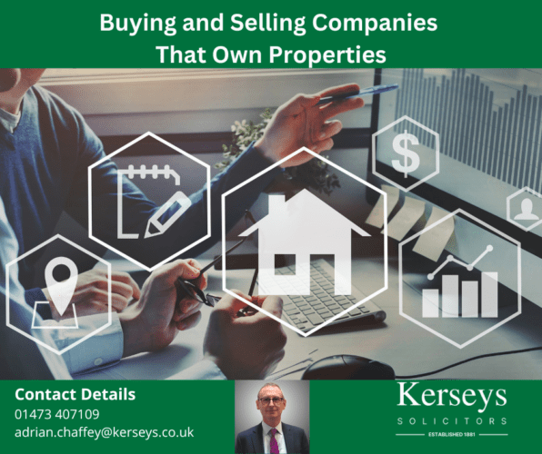 Buying and Selling Companies That Own Properties