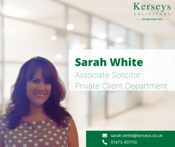 Sarah White - Associate Solicitor