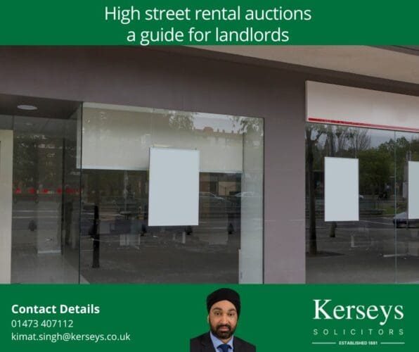 High street rental auctions