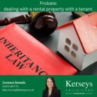 Dealing with a rental property in an estate