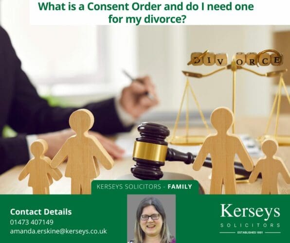 What is a Consent Order and do I need one for my divorce