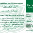 Kerseys Solicitors Family Law team expands to Felixstowe office