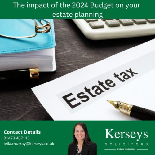 The impact of the 2024 Budget on your estate planning